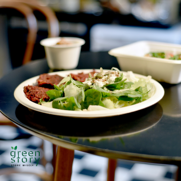 4-dielny tanier  | 50 ks